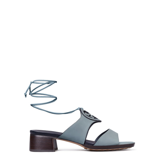 Women Bombe Miller Heel Sandal - Light Blue / Perfect Navy