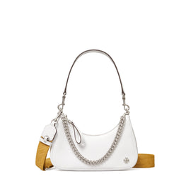 Women Small Mercer Spazzolato Shoulder Bag - White