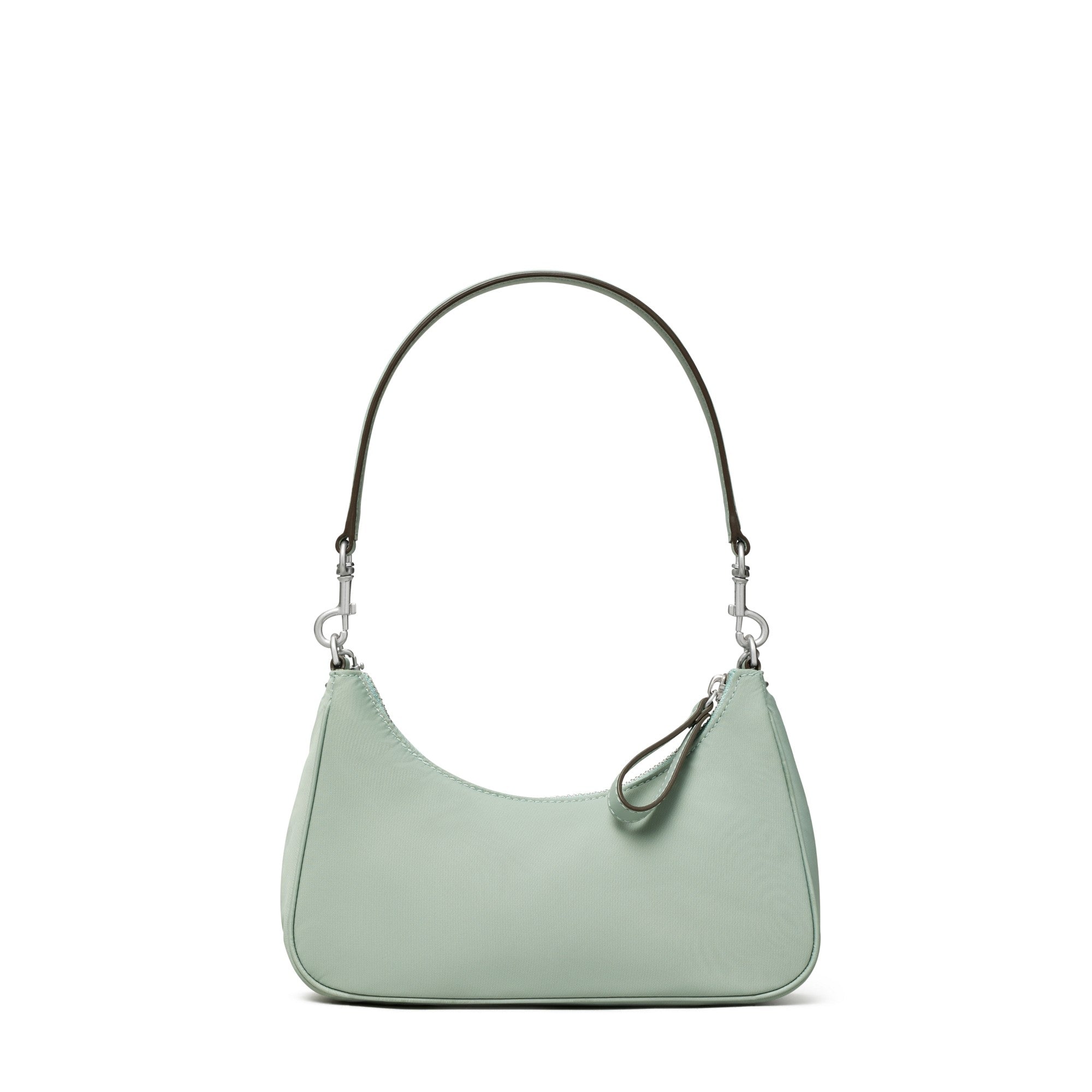Women Small Mercer Nylon Shoulder Bag - Blue Celadon