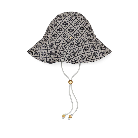 Women T-Monogram Bucket Hat - Tory Navy