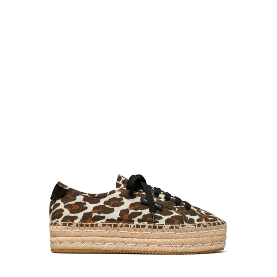 Women Seaside Oxford Espadrille - Reva Leopard