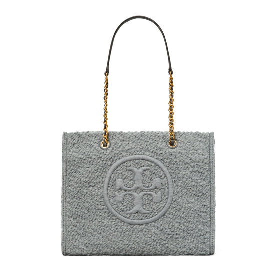 Women Ella Boucle Chain Mini Tote - Carbon