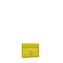 Women Kira Chevron Card Case - Island Chartreuse