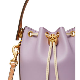 Women T Monogram Color-Block Mini Bucket Bag - Thistle Mix