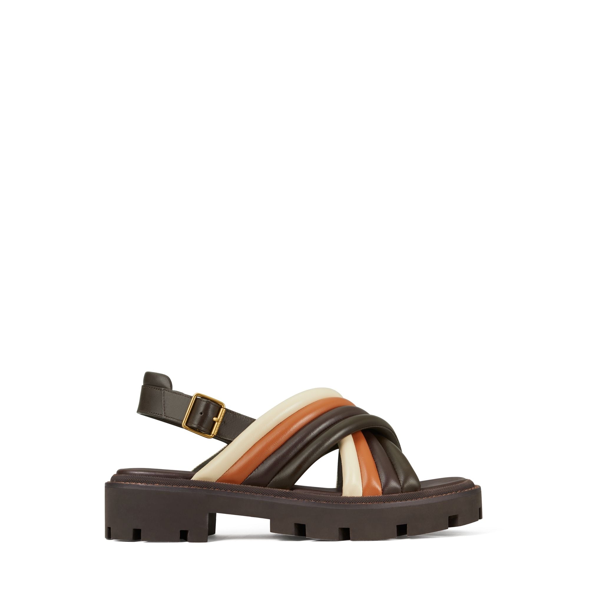 Women Lug Sole Sandal - Multi Color