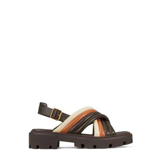 Women Lug Sole Sandal - Multi Color