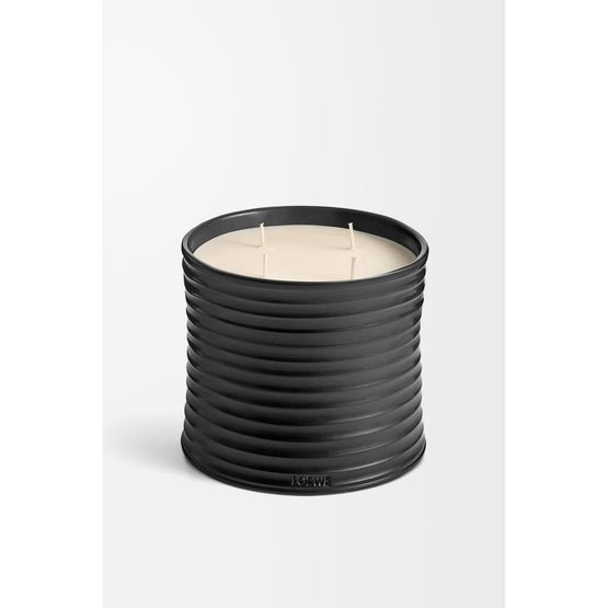 Unisex Large Hazelnut Candle - Black