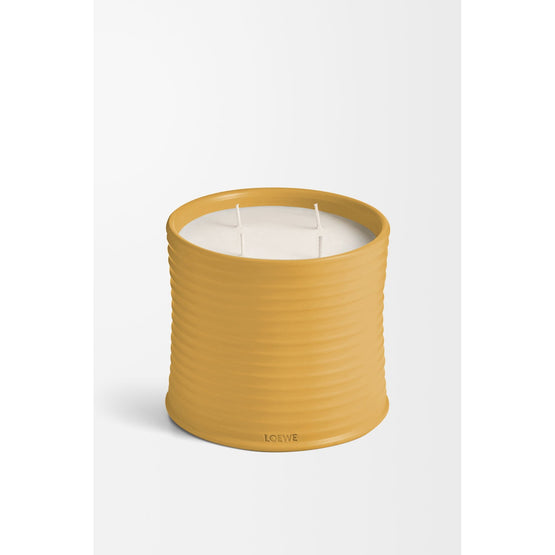 Unisex Wasabi Large Candle - Yellow