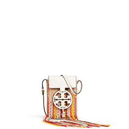 Women Miller Fringe Phone Cross-Body - Natural / New Ivory