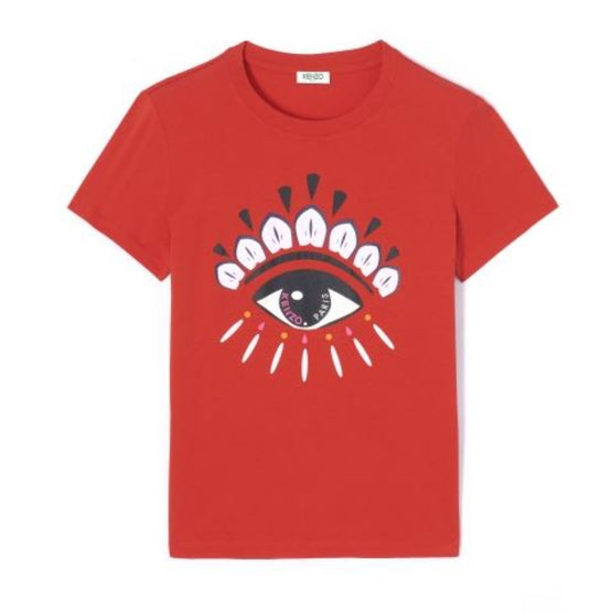 Women Eye Classic T-Shirt - Medium Red