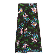 Women Soft Midi Skirt Ruffle - Black