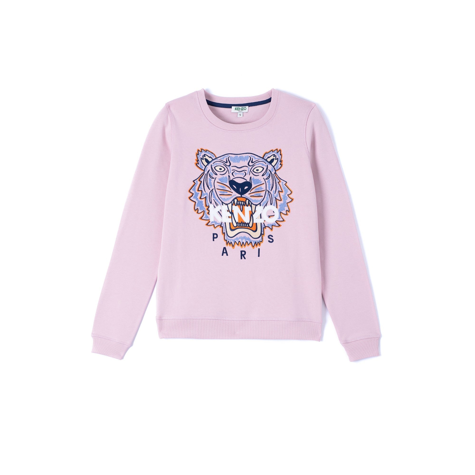 Women Classic Tiger Slim Sweatshirt - Faded Pink
