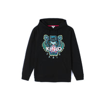 Women Classic Tiger Hoodie - Black