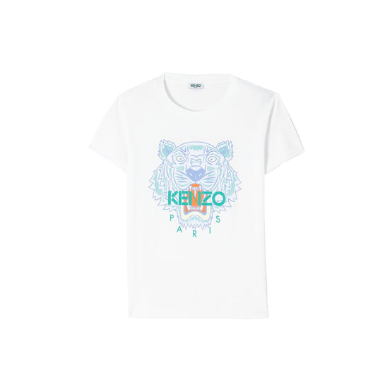 Women Classic Tiger Tshirt - White