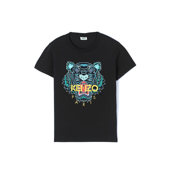 Women Classic Tiger Tshirt - Black