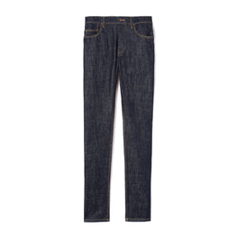 Men Roll Up Slim Jeans - Navy Blue