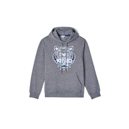 Men Classic Tiger Hoodie - Anthracite