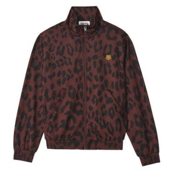 Women Jacquard Track Jacket - Bordeaux