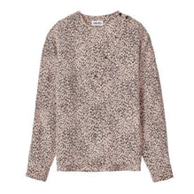 Women Buttoned Collar Shirt - Faded Pink