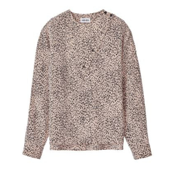 Women Buttoned Collar Shirt - Faded Pink