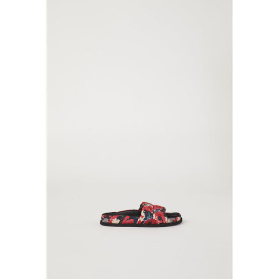 Women Komfy Mules - Medium Orange