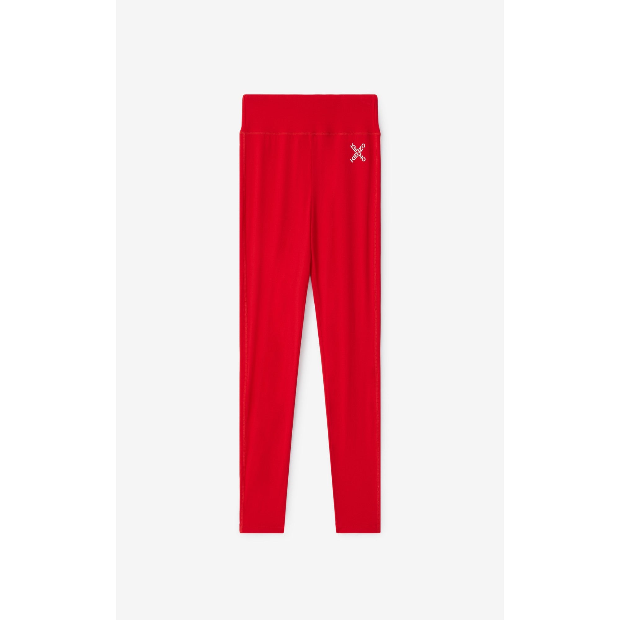 Women Kenzo Sport Leggings - Medium Red