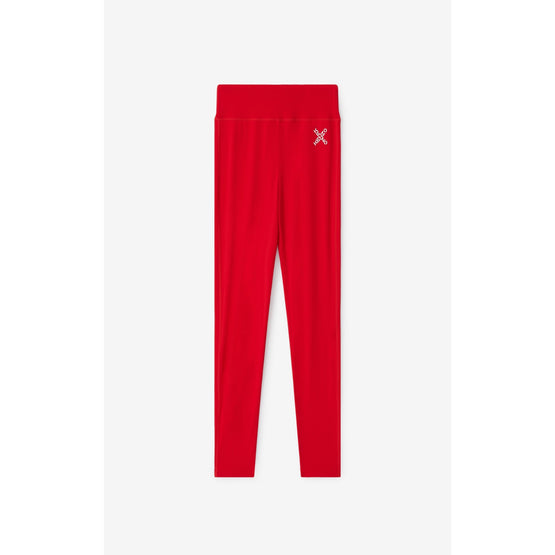 Women Kenzo Sport Leggings - Medium Red