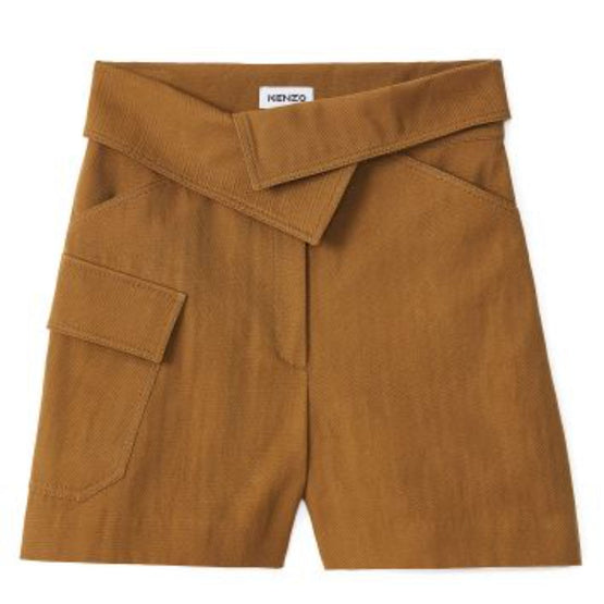 Women Utility Short - Dark Camel