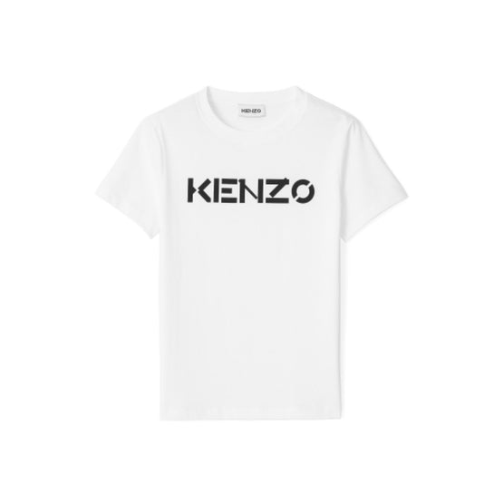 Women Kenzo Logo Classic T-Shirt - White