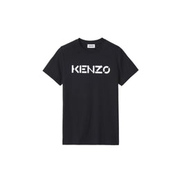 Women Kenzo Logo Classic T-Shirt - Black