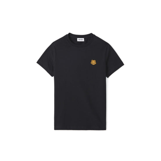 Women Classic Fit Tshirt Tiger Crest - Black