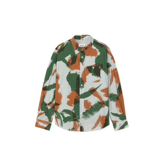 Men Casual Shirt - Paprika