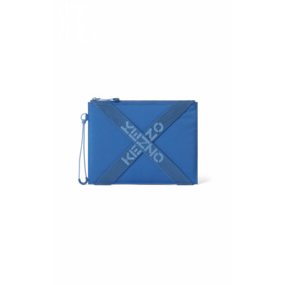 Men Large Clutch - Cobalt