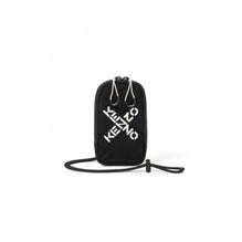 Men Phone Holder On Strap - Black