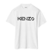 Men Kenzo Logo Classic T-Shirt - White