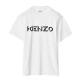 Men Kenzo Logo Classic T-Shirt - White