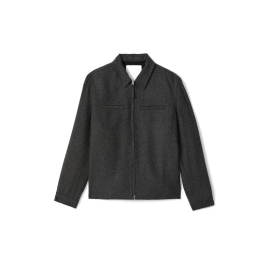 Men Tailored Blouson - Stone Grey