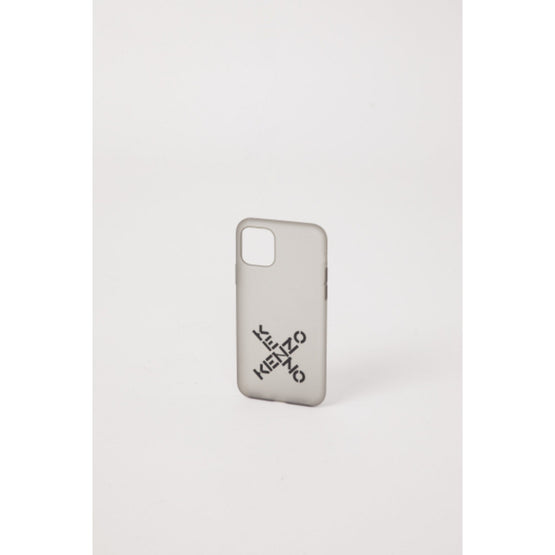 Men C.IPHONE 11pm logo sport sil. - Black