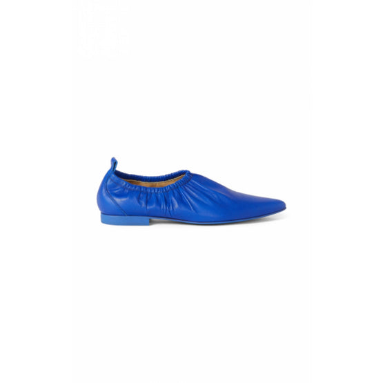 Women Wrinkle Ballerina - Royal Blue