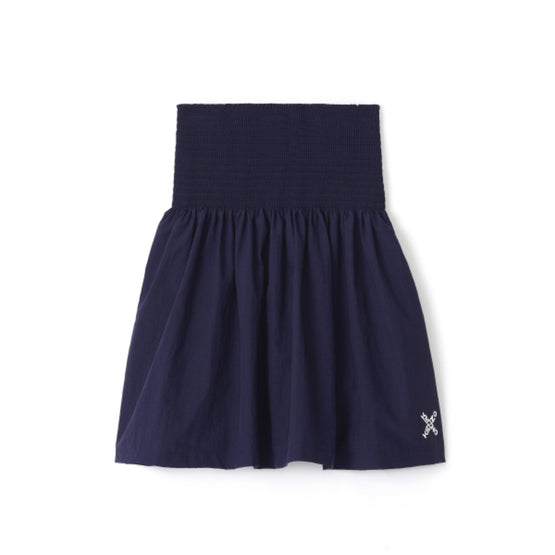 Women Ks Short Flared Skirt - Midnight Blue