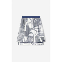 Women High Summer Skirt - Ink