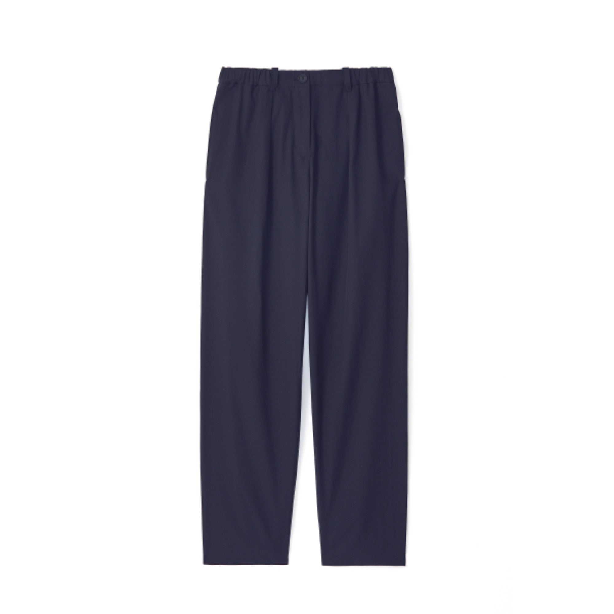 Women Tailored Pants - Navy Blue