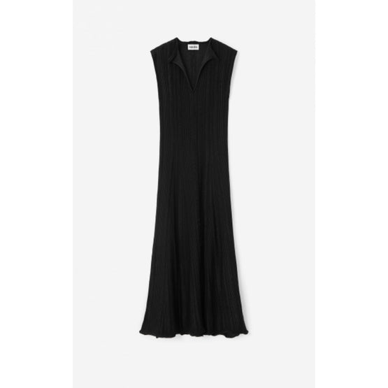 Women High Summer Dress - Black
