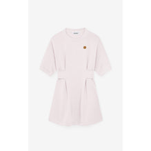 Women Tiger Crest Waisted Dress - Faded Pink