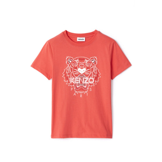 Women Classic Tiger Classic T-Shirt - Red Orange
