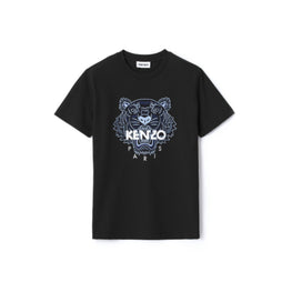 Women Classic Tiger Loose T-Shirt - Black