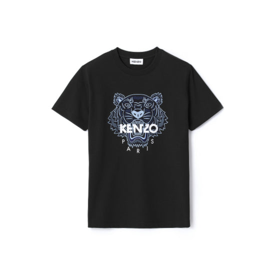 Women Classic Tiger Loose T-Shirt - Black