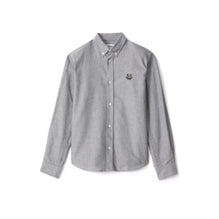 Men Tiger Crest Shirt - Black