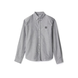 Men Tiger Crest Shirt - Black