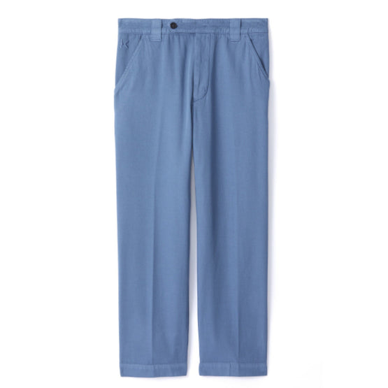 Men Cropped Pant - Blue